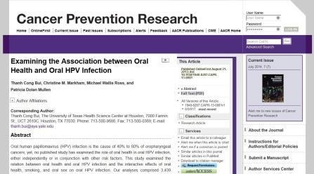 Caner-Prevention-Research